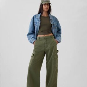 Gap Olive Cargo Pants
